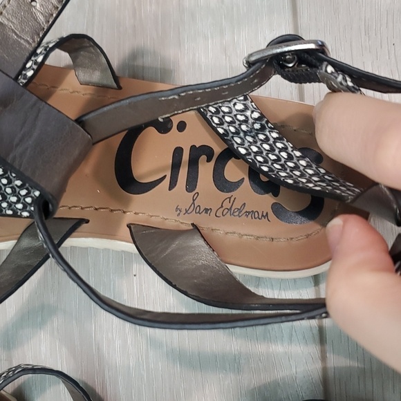 Circus by Sam Edelman Selma Jelly Gladiator Strappy Sandals Flats shoes - Picture 7 of 12